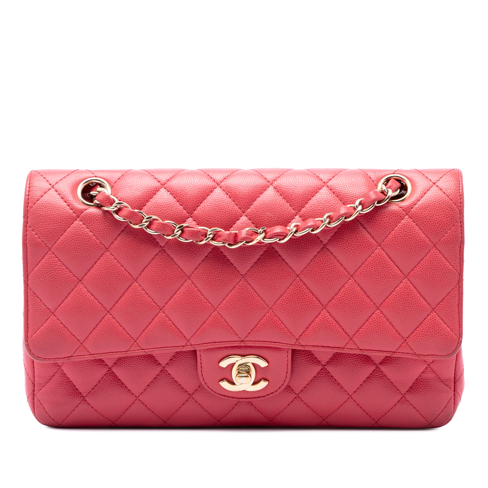 Pre-Loved Chanel Medium Classic Caviar Double Flap